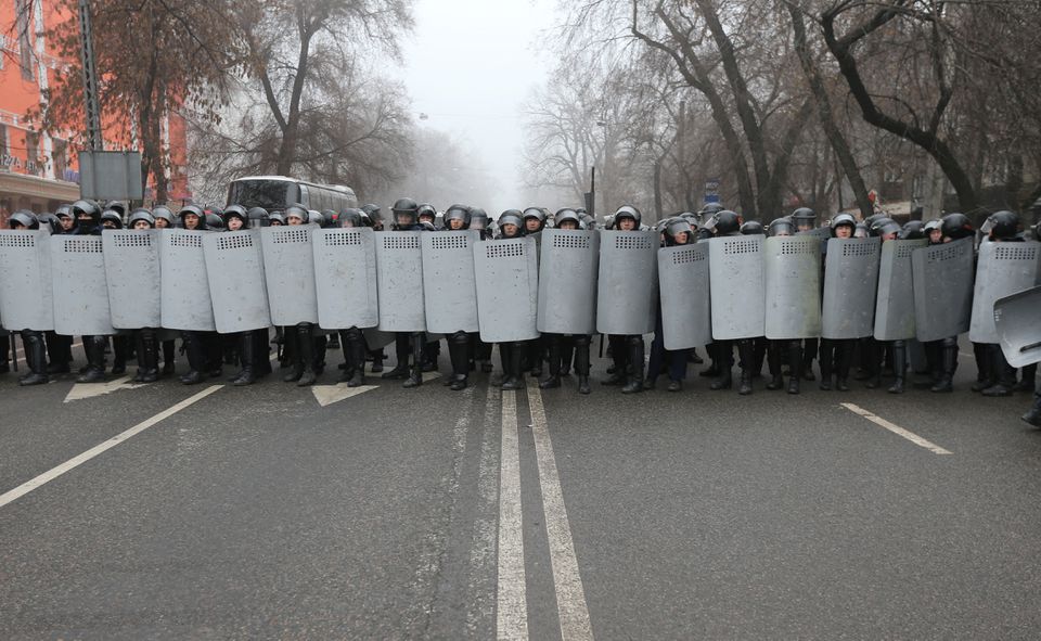 اعتراضات سراسری در قزاقستان 